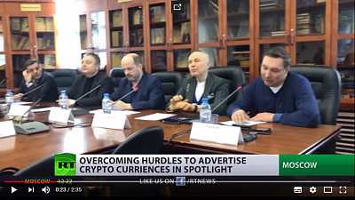 07.04.2018. RT. Overcoming Hurdles To Advertise Crypto Currencies In Spotlight